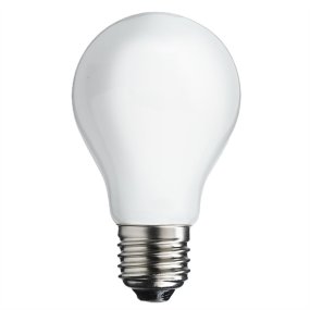 LED E27 normal 2W 2700K dimbar Hvit Fra Unison - 
