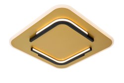 Andreas 40cm Matt gull/messing plafond Fra Lucide - Andreas er utstyrt med en integrert LED-lyskilde som gir et varmt hvitt lys.