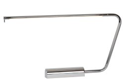 Madison 33cm Krom skrivebordslampe Fra Lucide - Takket være den integrerte dimbare LED-lyskilden kan du enkelt justere lysstyrken og skape den perfekte atmosfæren for enhver arbeidsoppgave.