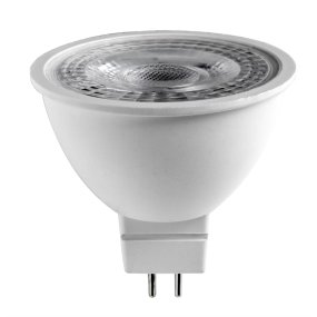LED MR16 GU5,3 5W 2700K dimbar Hvit Fra Unison - Den er perfekt for sm&oslash;ring; rom og aksentbelysning, hvor energieffektivitet og h&oslash;y lyskvalitet er viktige faktorer.