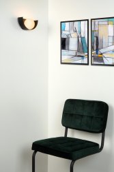 Benni 12cm Svart vegglampe Fra Lucide - Med Benni får du mer enn bare lys &ndash; du får en dekorativ detalj i hjemmet ditt.