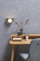 Benni 12cm Grønn vegglampe Fra Lucide - Med Benni får du mer enn bare lys &ndash; du får en dekorativ detalj i hjemmet ditt.