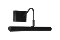 Vinz 36cm Svart Fra Lucide - Du fester lampen til veggen og kobler den til en strømbryter.
