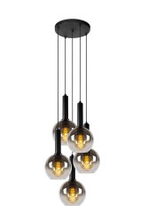 Marius Ø55 Svart Taklampe Fra Lucide - Koble Marius til en dimmer og skap en innbydende atmosfære når som helst.