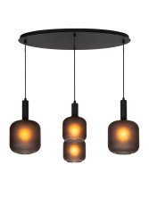 Eloise 93cm Svart Taklampe Fra Lucide - Hun er på sitt beste i en stor hall eller som et samlingspunkt i stua.