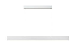 Raya Led 120cm Hvit Taklampe Fra Lucide - Raya LED er en moderne pendel med en elegant og lang silhuett.