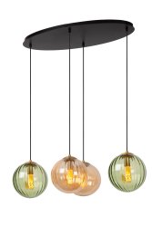 Monsaraz Ø50 Flerfarget Taklampe Fra Lucide - De utallige refleksjonene fra lyskildene viser en ny side av Monsaraz hver gang du ser på den; de.