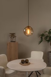 Monsaraz Ø25 Rav Taklampe Fra Lucide - Med en diameter på 25 centimeter har Monsaraz en tydelig tilstedeværelse uten å kreve noen oppmerksomhet.
