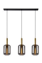 Joanet 110cm Røykfarget Taklampe Fra Lucide - Unike produktegenskaperPasser for bruk med LED-lyskilderDenne lampen er justerbar i høyLett å koble til en dimmer (ekskl.