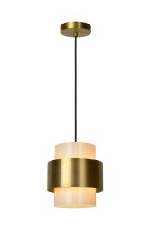 Firmin Ø20 Matt gull/messing Taklampe Fra Lucide - Unike produktegenskaper:Passer for bruk med LED-lyskildeDenne lampen er justerbar i høydenLett å koble til en dimmer (ekskl.