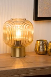 Maloto 25cm Rav bordlampe Fra Lucide - Maloto er perfekt for ethvert møbel, enten det er i stuen, spisestuen eller som nattlys på soverommet.