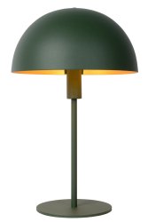 Siemon 40cm Grønn bordlampe Fra Lucide - Siemon kombinerer et snev av retro med en moderne f&oslash;lelse &ndash; tv&aring; perfekte ingredienser for en vellykket bordlampe i stuen eller soverommet.