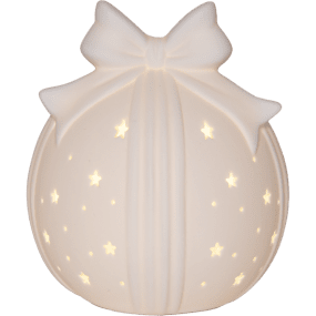 Rozy 14cm Hvit Fra Star Trading - Fin borddekorasjon i hvitt porselen.