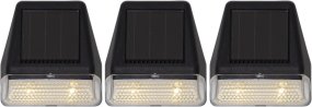 Mini 3-p Svart solcellelampe Fra Star Trading - Soldrevne små lanterner i en pakke med 3.