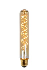 E27 Rørlampe 20cm 4,9W Fra Lucide - LED-lampen har de energieffektive egenskapene til en lavenergilampe og det stilige vintage-utseendet til en gammel lysp&aelig;re.