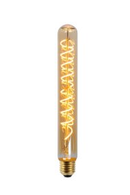 E27 Rørlampe 25cm 4,9W Fra Lucide - LED-lampen har de energieffektive egenskapene til en lavenergilampe og det stilige vintage-utseendet til en gammel lysp&aelig;re.