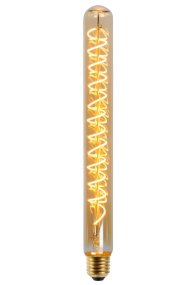 E27 Rørlampe 30cm 4,9W Fra Lucide - LED-lampen har de energieffektive egenskapene til en lavenergilampe og det stilige vintage-utseendet til en gammel lysp&aelig;re.