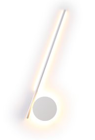 Pesaro LED 80cm Hvit vegglampe Fra Lampan - Med sitt unike og stilige design fungerer Pesaro LED ikke bare som en belysningsl&oslash;sning, men ogs&aring; som et kunstverk i seg selv.