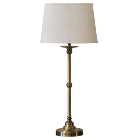 Axel 60cm Antikk messing bordlampe Fra Lampan - Axel blir et stilig innslag p&aring; for eksempel et sidebord, et skrivebord eller i et vindu og passer inn i mange forskjellige interi&oslash;rstiler.