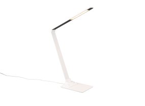 Travis 70cm Hvit skrivebordslampe Fra Trio Lighting - 