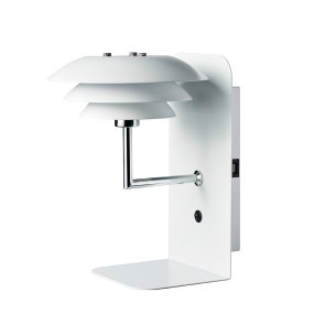 DL20 Hvit leselampe Fra Dyberg Larsen - Den klassiske DL20-serien fra Dyberg Larsen er "lillesøster" til DL31-serien.