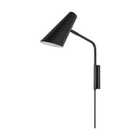 Noa 38cm Svart vegglampe Fra Dyberg Larsen - Noa er en serie med et elegant og minimalistisk uttrykk.