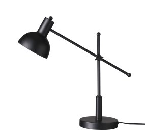 London 42cm Svart skrivebordslampe Fra Dyberg Larsen - London skrivebordslampe har en klassisk og sofistikert design med en moderne vri.