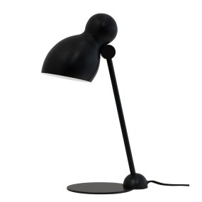 Ludo 42cm Svart skrivebordslampe Fra Dyberg Larsen - Laget av metall av høy kvalitet med en silkemyk finish, tilfører Ludo et snev av klassisk design til hjemmet ditt.