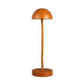 Fonzy 38cm Terrakotta bærbar Fra Dyberg Larsen - Fonzy bordslampa &auml;r b&aring;de rolig och praktisk, och dess flexibilitet g&ouml;r den till ett perfekt val f&ouml;r den som vill ha en lampa som &auml;r b&aring;de funktionell och stilren.