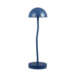 Fonzy 38cm Blå bærbar Fra Dyberg Larsen - Fonzy bordslampa &auml;r b&aring;de rolig och praktisk, och dess flexibilitet g&ouml;r den till ett perfekt val f&ouml;r den som vill ha en lampa som &auml;r b&aring;de funktionell och stilren.