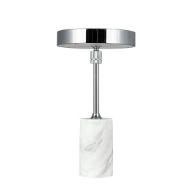 Starlight LED 25cm Krom bærbar Fra Dyberg Larsen - Med tre ljusstyrkeniv&aring;er och ett justerbart lamphuvud kan du enkelt kontrollera b&aring;de intensitet och riktning &ndash; perfekt f&ouml;r arbete, l&auml;sning eller att skapa en mysig atmosf&auml;r.