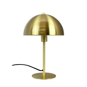 Lyon 30cm Messing bordlampe Fra Dyberg Larsen - Med sitt klassiske design og moderne materialvalg er bordlampen Lyon et sofistikert valg for hjemmet, som kombinerer eleganse og funksjon på en perfekt søtsak.