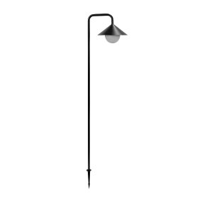 Nova 80cm Svart Fra Dyberg Larsen - Den avtakbare lampeskjermen er festet med en magnet og kan enkelt fjernes for lading eller brukes separat som en frittst&aring;ende lampe.
