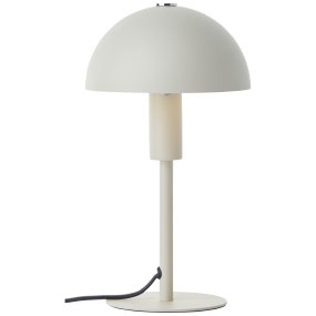Petite 27cm Beige Fra Brilliant - Den halvkuppelformede skjermen gir et fint og blendingsfritt lys i rommet.