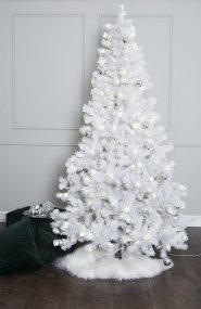 Ottawa 210cm Hvit Fra Star Trading - Hvitt juletre med h&oslash;y p&aring; 210 cm.