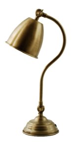 Atos 48cm Oksyd Fra Hallbergs - Atos er en klassisk bordlampe i metall.