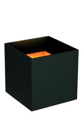 Axi 10cm Svart baderomslampe Fra Lucide - Du trenger ikke gå på akkord med design når det kommer til belysning i fuktige rom.