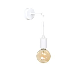 Multipo K1 Hvit vegglampe Fra Emibig Lighting - Multipo vegglampe gir perfekt belysning for rommet og skaper et fasjonabelt industrielt preg.