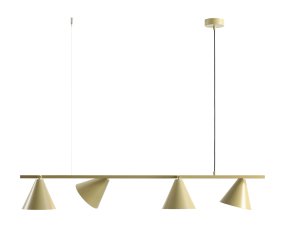 Form 120cm Pistasjnøtter Taklampe Fra Artera - Form er en moderne pendellampe i metall med et stilig og lekent design.
