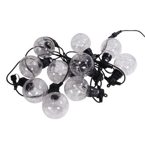 Garden micro-light Koblebar 10m Svart Fra Pixie Design - I tillegg til det er det en innebygd 5-trinns dimmer p&aring; transformatoren og en timer.