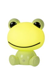 Dodo Frog Grønn barnelampe Fra Lucide - Denne bordlampen med dyremotiv, med det koselige navnet Dodo, vil gi barna dine søte drømmer.