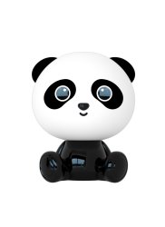 Dodo Panda Svart barnelampe Fra Lucide - Denne bordlampen med dyremotiv, med det koselige navnet Dodo, vil gi barna dine søte drømmer.