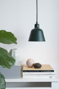 Carpenter Ø15 Grønn Taklampe Fra Halo Design - Capenter er et klassisk anheng med retrodesign.