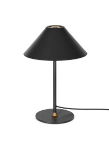 Hygge 35cm Svart bordlampe Fra Halo Design - Hygge er en stilig bordlampe som kombinerer skandinavisk minimalisme med et moderne design.