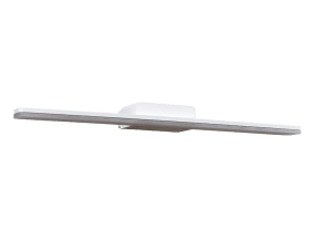 Aqua II 60cm Hvit baderomslampe Fra Westal - Baksiden har innganger og utganger for installasjonskabelen, koblingsbar og med mulighet for tilkobling av ekstern kabel.