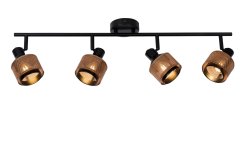 Rafa 4 Svart spotlight Fra Lucide - Du kan også&aring; koble Rafa til en ekstern dimmer, noe som gjør at du enkelt kan skape stemning og komfort i ethvert rom og når som helst på dagen.