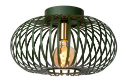 Manuela Ø40 Grønn plafond Fra Lucide - Manuela er enkel &aring; koble til en dimmer og ser veldig pen ut.