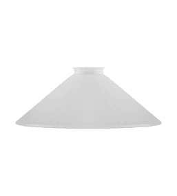 Schoolhouse Glass Shade 60/250 Hvit Fra Karlskrona lampfabrik - 