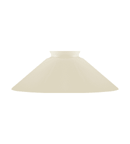 Schoolhouse Glass Shade 60/200 Off-white Fra Karlskrona lampfabrik - 
