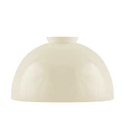 Dome Glass Shade 60/170 Off-white Fra Karlskrona lampfabrik - 